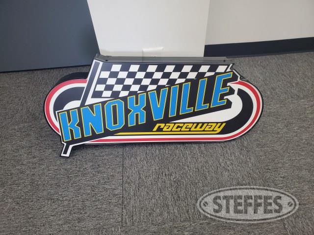 Knoxville Raceway Lighted Sign